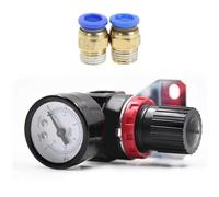 Valvole di regolazione della pressione multifunzionali adatte per utensili pneumatici con materiali resistenti Collegamento 8 mm Valvole di riduzione della pressione