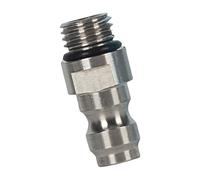 Valvole di ricarica dell'aria filettate M8x1 con valutazione della pressione 40MPa Meccanismo unidirezionale a tenuta stagna per valvole di controllo industriali per utensili pneumatici
