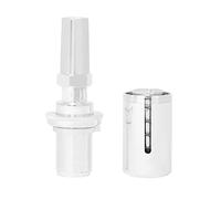 Valvole di riduzione della pressione del corno francese Correttore della bocca del corno Allenamento del respiro Strumento corretto di correzione professionale corretto/947 (Color : Silver)