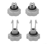 Valvole di rilascio dell'aria valvole di rilascio dei sedimenti, 1 set 25004/2500 Gph e sotto gli accessori per le guarnizioni della pompa del filtro per Intex