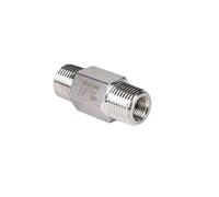 Valvole di ritegno 1/8 1/4 3/8 1/2 3/4 pollici BSP Filettatura maschio Valvola di ritegno in acciaio inossidabile 304 Valvola di non ritorno unidirezionale for acqua Olio gas(3/4 inch)
