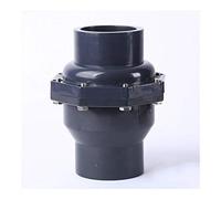 Valvole di ritegno 1 pz Valvola fondo in PVC nera Dia20-90mm in for ristrutturazione edifici Scarico delle acque reflue(Dia40mm)