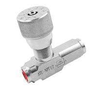 Valvole di ritegno dell'acceleratore a senso unico Valvole di ritegno progettate con precisione del acciaio al carbonio per i sistemi ad alta pressione che resistono per olio idraulico