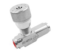 Valvole di ritegno dell'acceleratore a senso unico Valvole di ritegno progettate con precisione del acciaio al carbonio per i sistemi ad alta pressione che resistono per olio idraulico