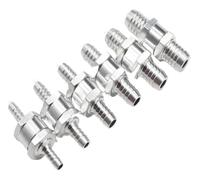Valvole di ritegno di non ritorno del carburante in lega di alluminio da 1/5 pezzi, 6 mm, 8 mm, 10 mm, 12 mm, 14 mm, 16 mm, adatte al carburatore(8mm,1Pcs)