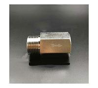 Valvole di ritegno DN15 1/2 pollice BSP Femmina a maschio Valvola di ritegno in ottone nichelato 1 via Non ritorno Acqua Gas Olio Esagonale Rud Min 2 Bar Pneumatico