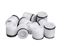 Valvole di ritegno for doccia da 10 pezzi Soffione doccia di non ritorno in plastica, connettori for il controllo dell'acqua a 1 via da cucina for bagno Accessorio for la casa (Size : White C)