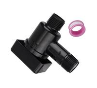 Valvole di ritegno in ABS resistenti a prova di perdite Preventer di riflusso sottovuoto con nastro PTFE per idraulici sicuri e difesa del riflusso Valvole di ritegno ABS per sistemi di lavaggio di