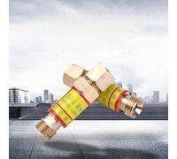 Valvole di ritegno per ossigeno, acetilene, per riduttore di pressione, filettatura M16 x 1,5, 0,2 MPa, 0,5 MPa, Pmax (valvole di ritegno acetilene)