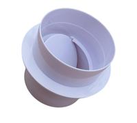 Valvole di ritegno per sfiato dell'aria in PVC ad alta resistenza tubo di ventilazione valvole di ritegno rotonde ammortizzatore in linea ammortizzatore in linea durevole