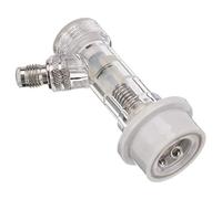 Valvole di ritegno Valvola di ritegno Filettatura Mfl in plastica da 1/4 di Pollice con Interruttore di disconnessione con Blocco a Sfera Set di Strumenti separatore d'Aria con Blocco a Sfera