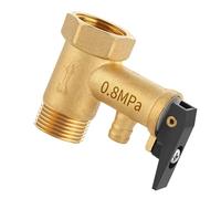 Valvole di sfiato per scaldabagno elettrico Regolatore di pressione in ottone Valvole di riduzione della pressione per valvole limitatrici di pressione universali di perdita