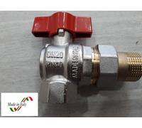 VALVOLE EFFEBI/TIEMME DA 1/2" A 1"M/F A SQUADRA F/BOCCHETTONATA