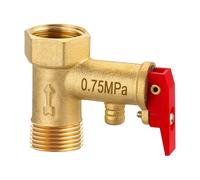 Valvole elettriche dello scaldabagno universale in ottone limitatore di pressione 1/2 "scaldabagno elettrico universale di riduzione della pressione