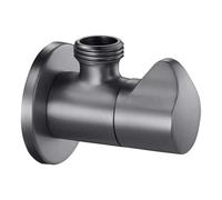 Valvole generali ad angolo per acqua calda e fredda con cancello di controllo dell'acqua in ottone resistente fissaggio rapido per prestazioni di servizio lunghe Valvole di controllo della cucina