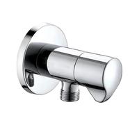 Valvole generali ad angolo per acqua calda e fredda con cancello di controllo dell'acqua in ottone resistente fissaggio rapido per prestazioni di servizio lunghe Valvole di controllo della cucina