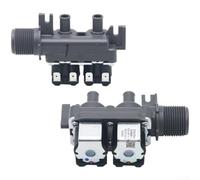 Valvole interne Watesr per lavatrici per compatibilità multimarca, Singles Doubles Triple Hesad Solesnoid, Coppesr Costruzione, AC220V 6W Resplacesmesnt Part(E)