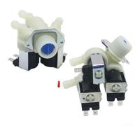 Valvole interne Watesr per lavatrici per compatibilità multimarca, Singles Doubles Triple Hesad Solesnoid, Coppesr Costruzione, AC220V 6W Resplacesmesnt Parte (D)