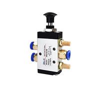 Valvole meccaniche manuali e pneumatiche Valvola direzionale push-pull pneumatica manuale a 2 vie e 5 posizioni Aria 0-0,8 MPa(With 6mm Fittings)