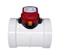 valvole motorizzate for condotti 'aria Valvola di ritegno elettrica HAVC in plastica PVC 220V 24V 12V 75/110/160/200mm Valvole di controllo del volume del condotto 'aria(ID110mm AC24V)