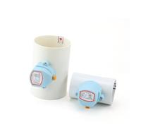 valvole motorizzate for condotti 'aria Valvola di ritegno elettrica in ABS da 75 mm e 110 mm, valvole di controllo del volume del condotto 'aria in plastica PVC HAVC(110mm,AC 220V)