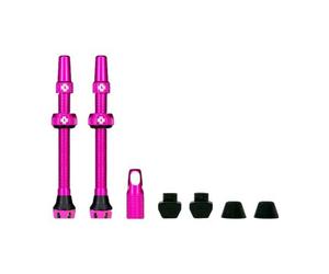 Valvole muc off v2 tubeless alluminio 44 mm rosa