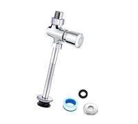 Valvole per orinatoio a pressione a mano resistenti all'erosione resistenti all'erosione facili da installare a spinta manuale per scarico orinatoio per ritardo domestico spegnimento a filo