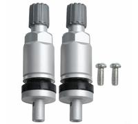 Valvole per tpms in Alluminio 2pz Caldo Valvole per tpms in Alluminio | Alluminio leggero, resistenza termica, tenuta d'aria perfetta, 7.5mm diametro, per facile installazione