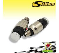 Valvole Pressione Forcella M5 Forcelle Kayaba Showa Anodizzate ARGENTO SILVER