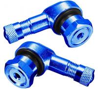 Valvole Ruote 90° gradi Wheel 90° Valve in Alluminio Anodizzato Blu CBR HORNET