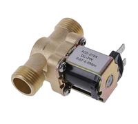 Valvole Solenoide In Ottone Efficienti Resistenza Temperatura G1/2 Filetto G1/2 Per Sistemi Alimentazione Acqua Calda Stabili Scaldacqua