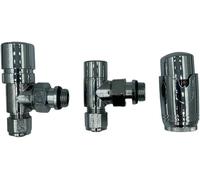 Valvole Termostatiche per Termosifoni 1/2x16 mm cromate multistrato Testina termostatica inclusa controllo della temperatura installazione semplice Comfort ed efficienza energetica