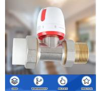 Valvole Termostatiche Regolabili Completa Di Termostato Per Uso Residenziale