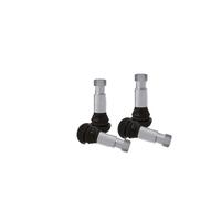 Valvole tubeless gomma TR413 CROMATE per cerchi in lega valvola auto pz.4