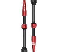 Valvole tubeless Lezyne CNC TLR Rosso