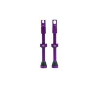 Valvole tubeless peaty s cnc 80mm violet