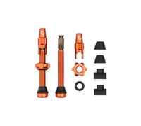 Valvole tubeless wolf tooth con valvola clik orange