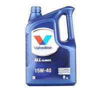 Valvoline Olio motore All-Climate 15W-40 Olio minerale olio 5 L Compatibilità con VW Golf 4 Hatchback 1J1 Golf 5 Hatchback 1K1 POLO 9N, AUDI A3 Sportback 8PA A3 Hatchback 8P1
