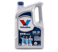 Valvoline Olio motore SynPower 5W-30 5 L Compatibilità con RENAULT Clio III Hatchback BR0/1, CR0/1, VW Polo Hatchback 6R1, 6C1 Golf IV Hatchback 1J1 Golf VII Hatchback 5G1, BQ1, BE1, BE2 GOLF VI 5K1