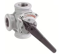 VÁLVULA ROTATIVA DE 3 VÍAS, DN32, KVS 16 - ROSCA HEMBRA - DR32GMLA