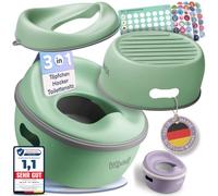 Valy&Oli® - Vasino 3 in 1 per bambini, sedile WC e sgabello, cresce con il bambino