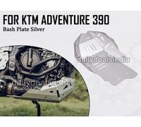 Vambrace Bash Plate Sumpguard Argento Adatto Per KTM Adventure 390 2025