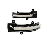 Vamhhx Indicatori Direzione Dinamici LED 1Set LED Che Scorre Segnale Girata Lampeggiante Luce Specchio Laterale Indicatore Lampada Per Mitsubishi Per Outlander 2013-2020(Clear Dynamic)