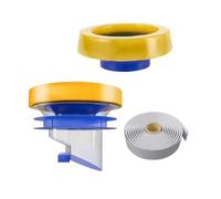 VAMOARPOL Compatibile con Gli Anelli di Tenuta for WC M7DA, Anelli di Flangia for Tubo di Scarico a Pavimento for Guarnizione WC(High Elastic Flange)