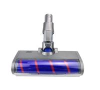 VAMOARPOL Spazzola motorizzata compatibile con aspirapolvere Dyson V6 Animal Pro DC44 DC45 DC62 con luci a LED (grigio chiaro)