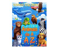 Vamos Colorir! Volume 1: 23 Animais de A a Z