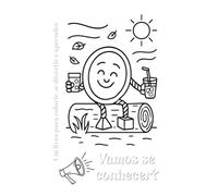 Vamos se conhecer?: Um livro para colorir, se divertir e aprender.
