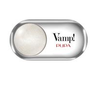 Vamp! Ombretto Wet&Dry 401 White Snow Ombretto Altamente Pigmentato con Applicatore 1 gr Pupa