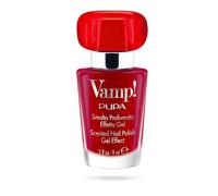 Vamp! Smalto 204 Passionate Red Smalto Profumato Effetto Gel Fragranza Nera Pupa