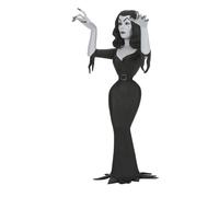 Vampira Toony Terrors Action Figure Vampira Silver Screen Edition 15 cm NECA